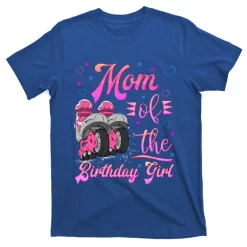 Mom Birthday Rolling Skate Birthday Matching Family Party Gift T-Shirt